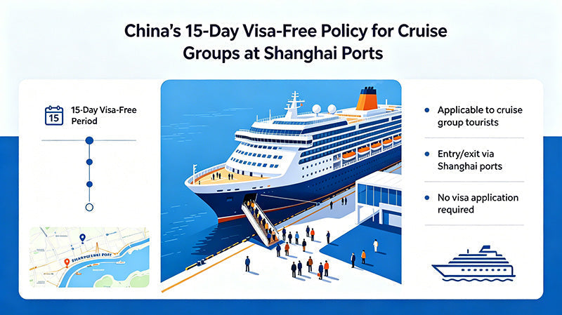 China's 15-Day Visa-Free Policy for Cruise Groups at Shanghai Ports