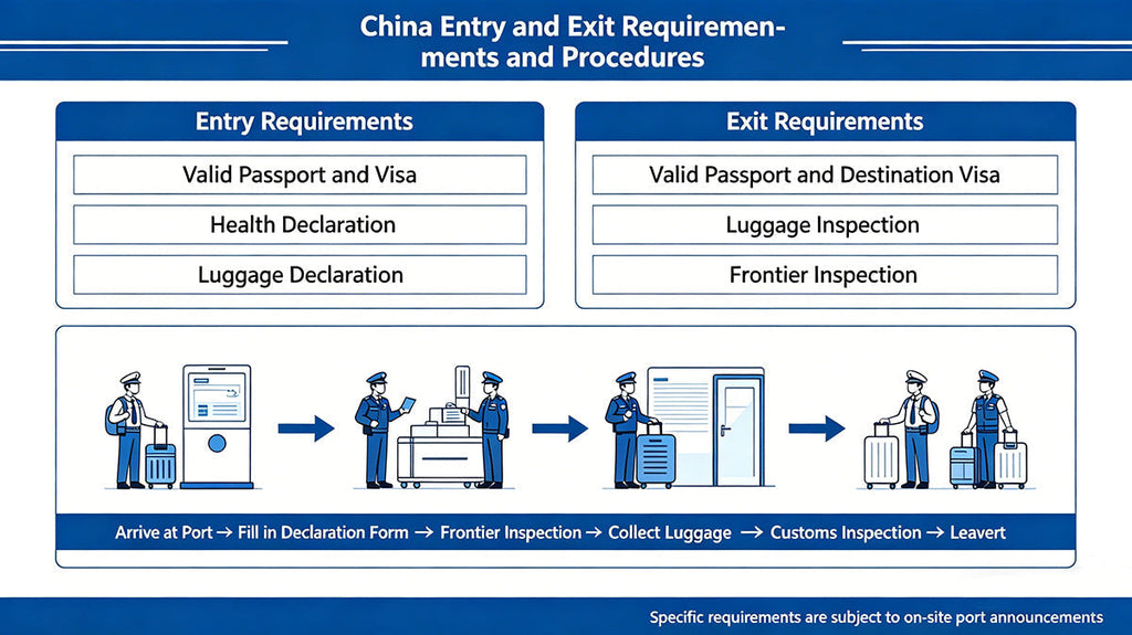 China Entry and Exit Requirements and Procedures 2026