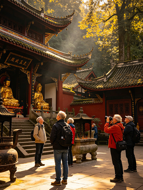 8-Day Sichuan Discovery Tour---Chengdu - Leshan - Emeishan - Huanglong - Jiuzhai Valley Tour