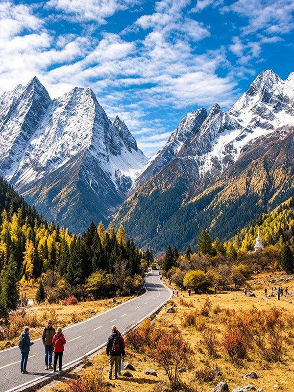 8-Day Western Sichuan Wonderland Tour---Siguniang Mountain - Litang - Daocheng - Yading Tour